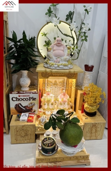 Hướng dẫn thay bàn thờ và tượng Thần Tài